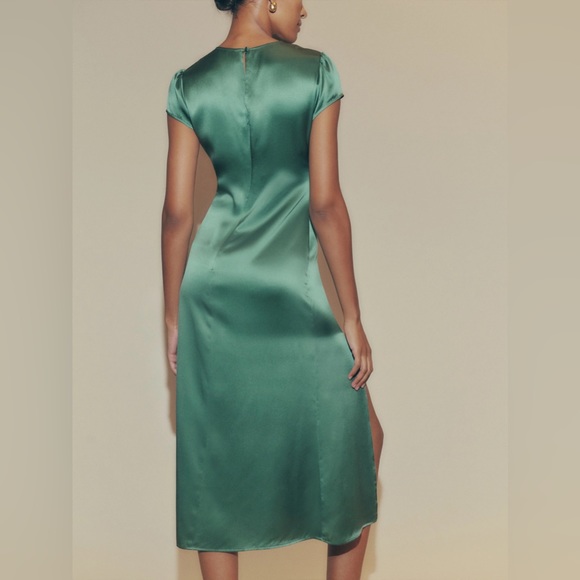 Reformation Tatianna Silk Dress - Picture 5 of 14